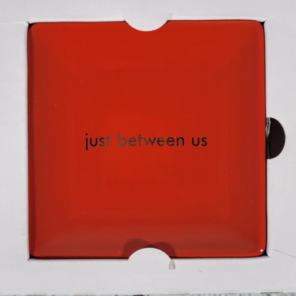 Kate Spade Sweet Talk Just Between Us Jewelry Tray Set of 2 NIB - Picture 8 of 9